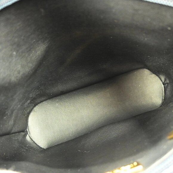 YVES SAINT LAURENT NAVY SHOULDER BAG NQ02521 BN02 - Picture 7 of 9